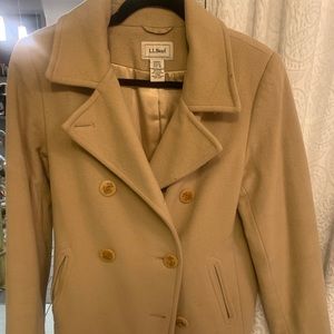 Beautiful camel coat from LL bean!